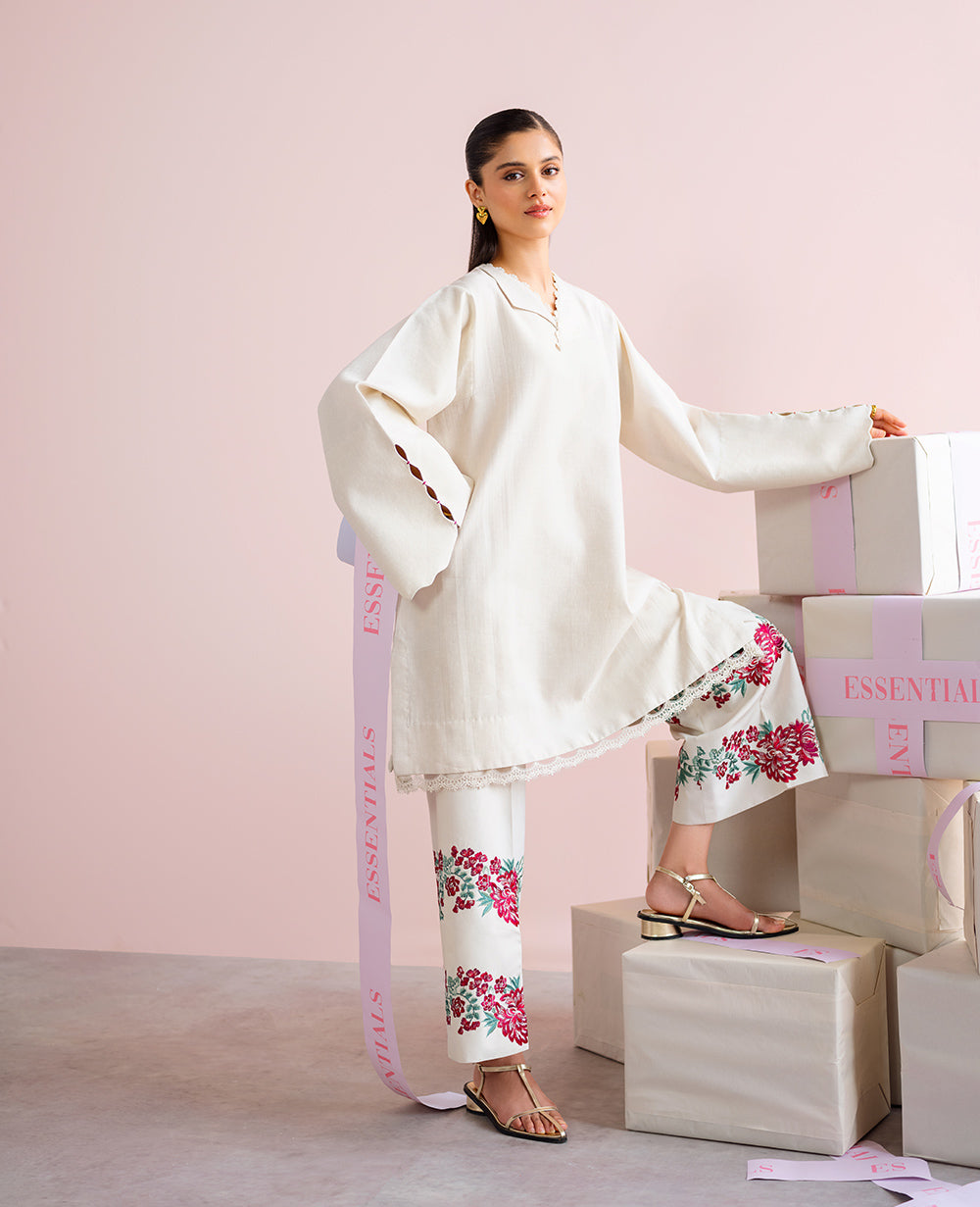 Republic Womenswear | Essentials 25 | ES-206 - Pakistani Designer Dress - by Republic Womenswear - Type : Ladies Clothes - 100% Original at Saira Sultan