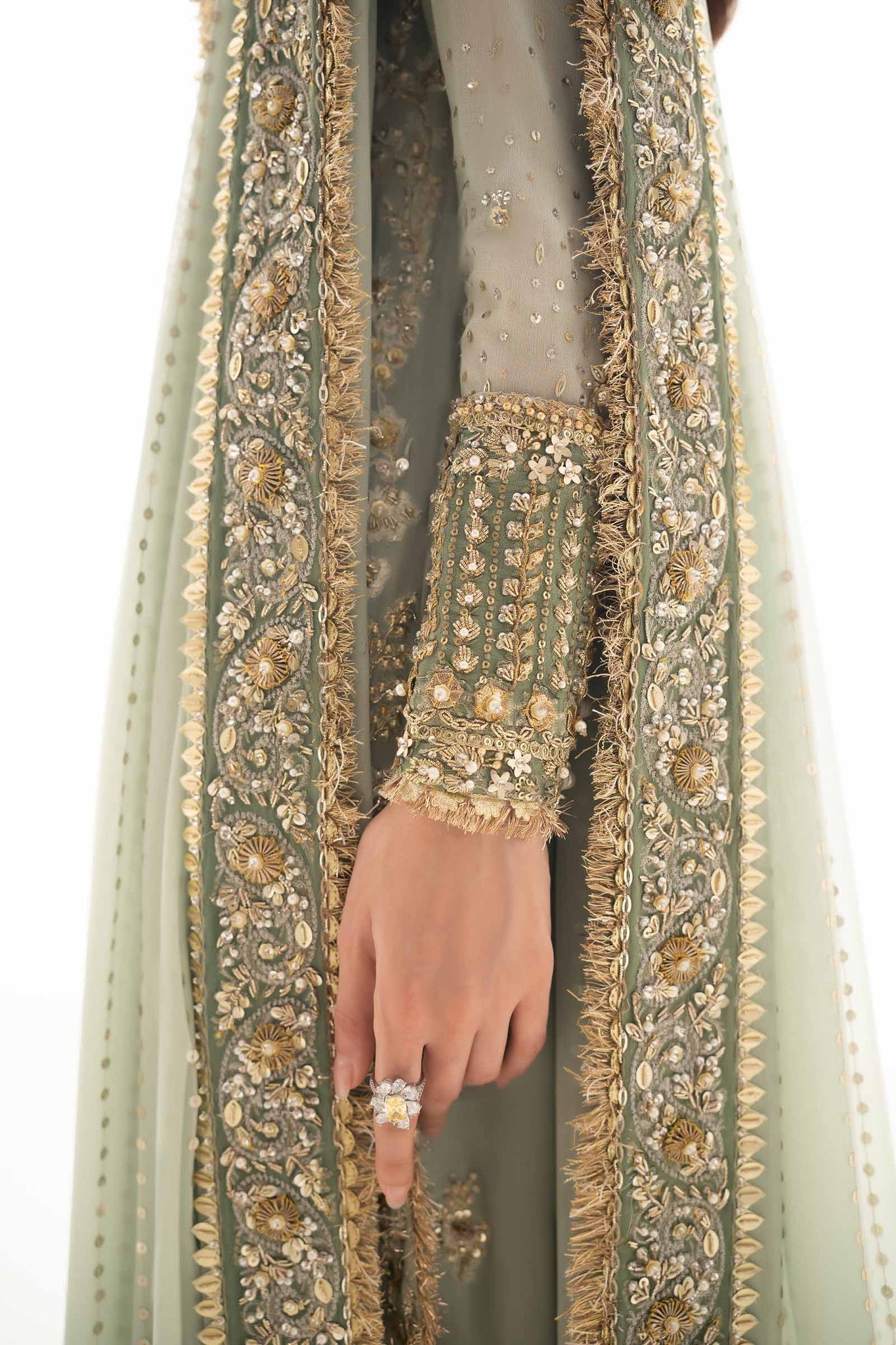 Elan | Elitarie Wedding Formals | V‰RONIQUE  (EP-21217) - Pakistani Designer Dress - by Elan | Type: Ladies Clothes - 100% Original at Saira Sultan