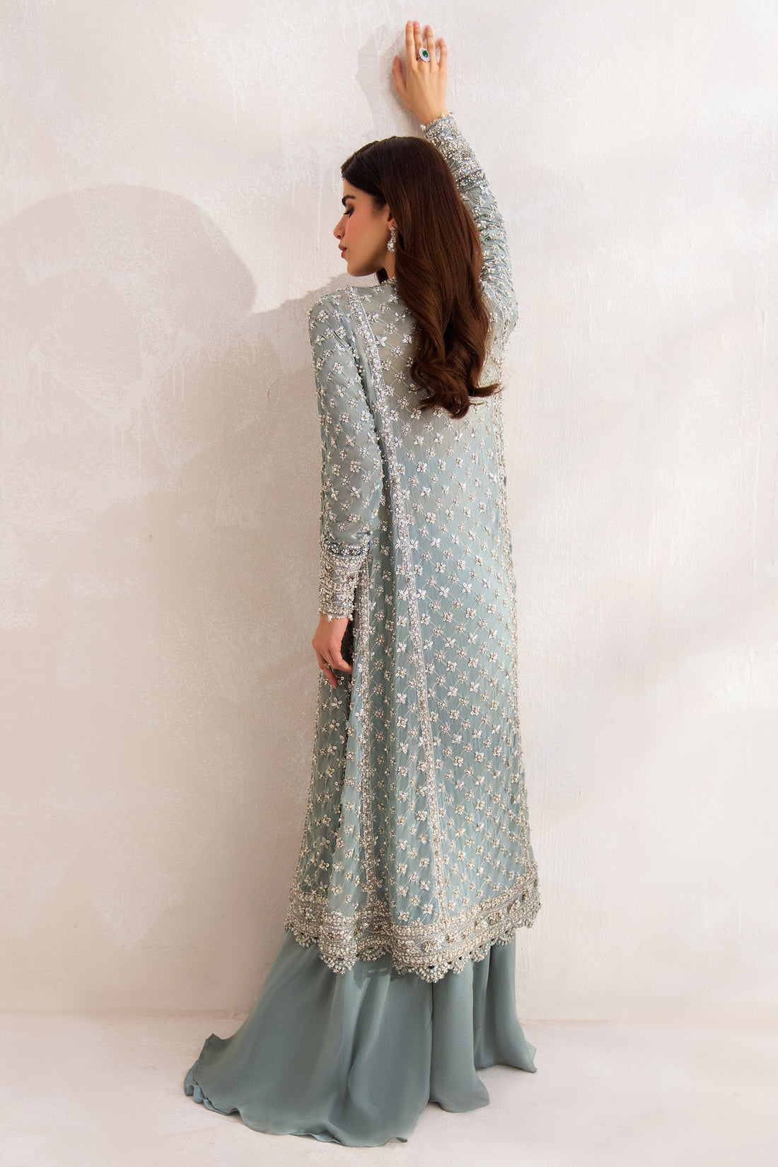 Elan | Elitarie Wedding Formals | C‰LESTINE (EP-21214) - Pakistani Designer Dress - by Elan | Type: Ladies Clothes - 100% Original at Saira Sultan