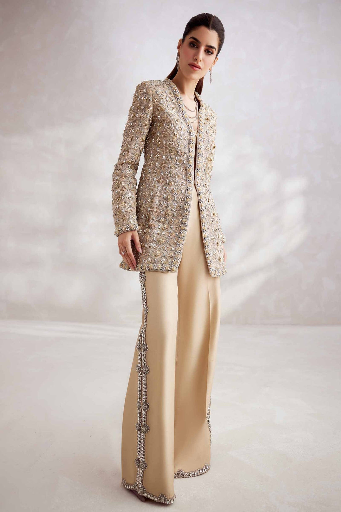 Elan | Elitarie Wedding Formals | AUR‰LIEN (EP-21212) - Pakistani Designer Dress - by Elan | Type: Ladies Clothes - 100% Original at Saira Sultan