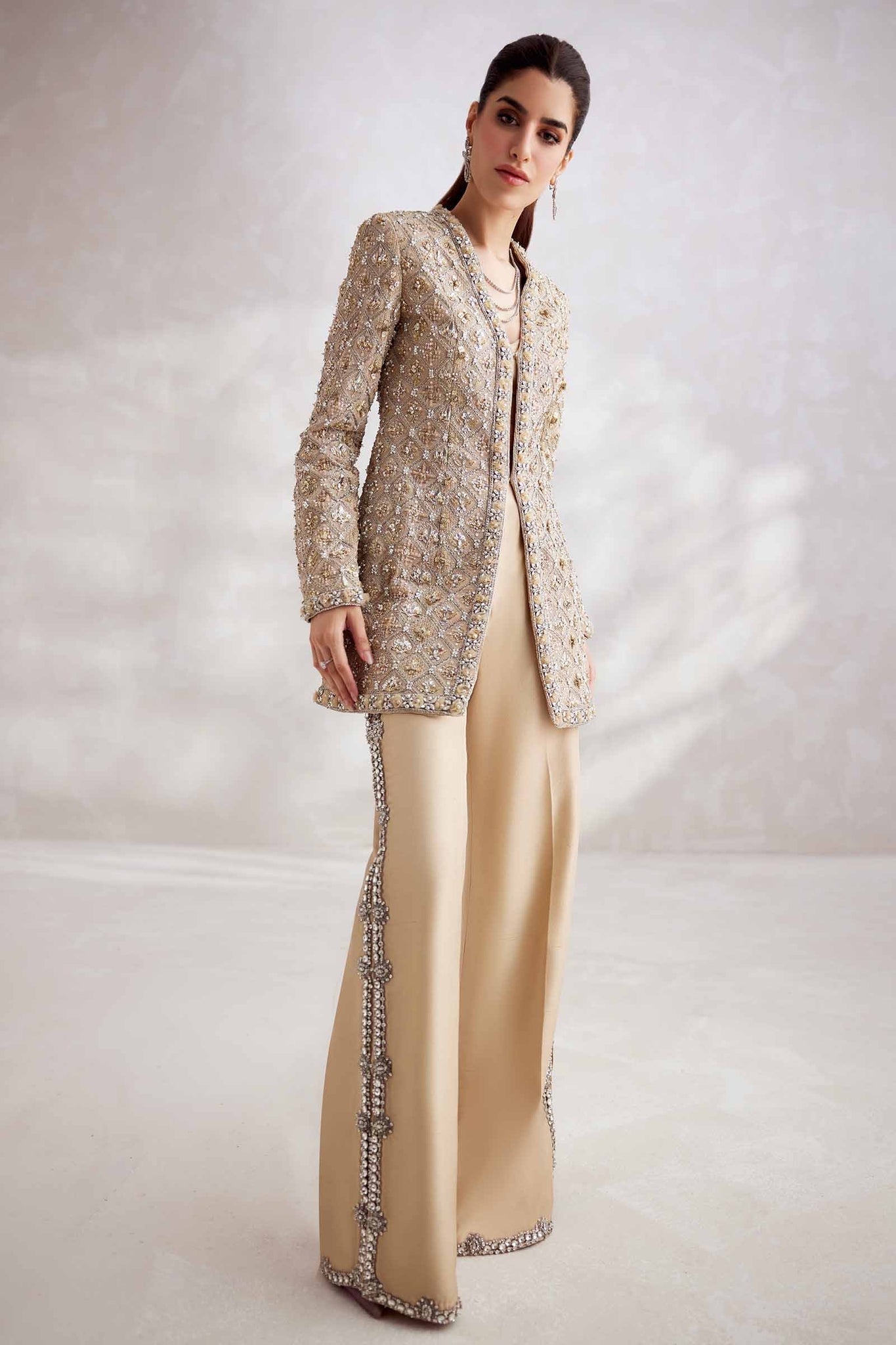 Elan | Elitarie Wedding Formals | AUR‰LIEN (EP-21212) - Pakistani Designer Dress - by Elan | Type: Ladies Clothes - 100% Original at Saira Sultan