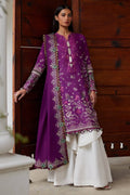 Elan | Lawn24 |QISTINA (EL24-03 A) - Pakistani Designer Dress - by Elan | Type: Luxury - 100% Original at Saira Sultan