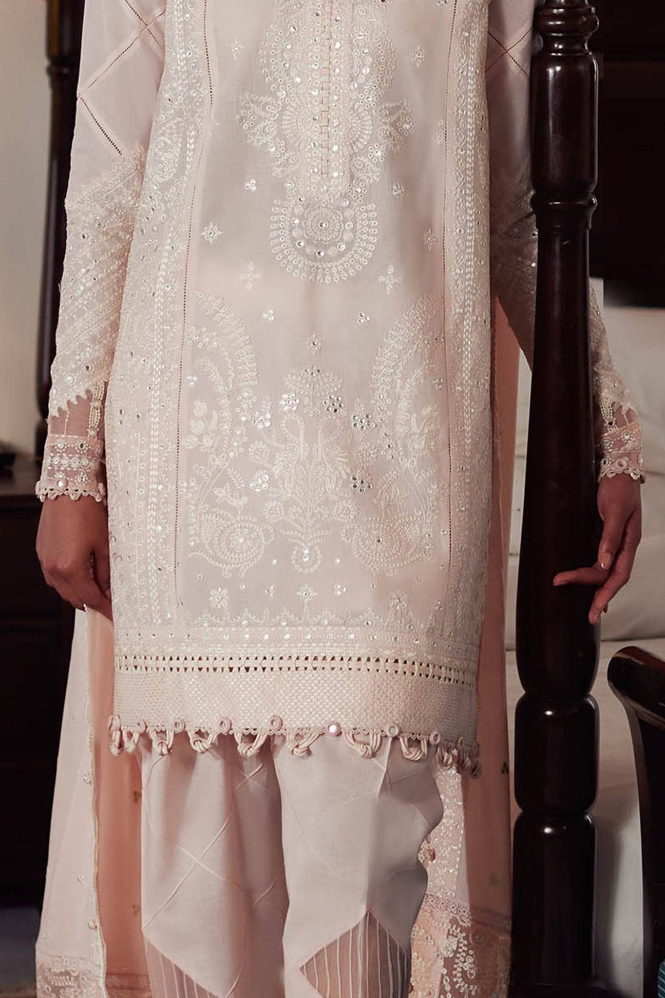 Elan | Lawn24 | ZEINA (EL24-12 B) - Pakistani Designer Dress - by Elan | Type: Luxury - 100% Original at Saira Sultan