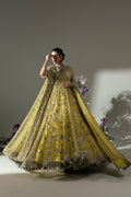 Elan | Wedding Festive 24 | BOTANICAL BLISS (EC24-02) Custom Size Poly Net Lime Yellow