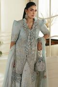 Elan | Wedding Festive 24 | CIEL DE RŠVE (EC24-01) M Ice Blue Poly Net