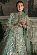 Elan | Wedding Festive 24 | SEA OF SERENITY (EC24-06) L Mint Green Poly Organza