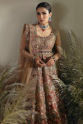 Elan | Wedding Festive 24 | MAHARANI (EC24-04) M Beige Poly Organza