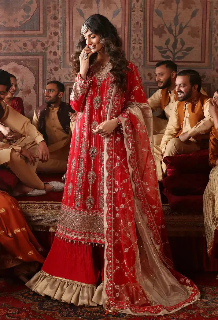 Emaan Adeel | Ghazal Luxury Formals | GH-08 - Pakistani Designer Dress - by Emaan Adeel | Type: Formal - 100% Original at Saira Sultan