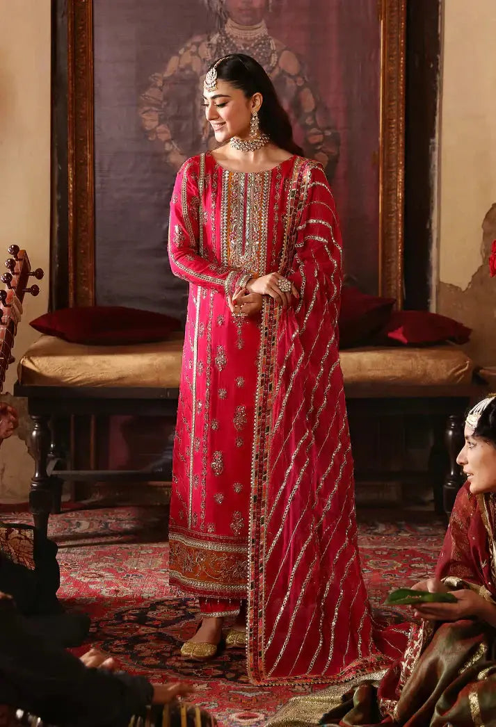 Emaan Adeel | Ghazal Luxury Formals | GH-05 - Pakistani Designer Dress - by Emaan Adeel | Type: Formal - 100% Original at Saira Sultan