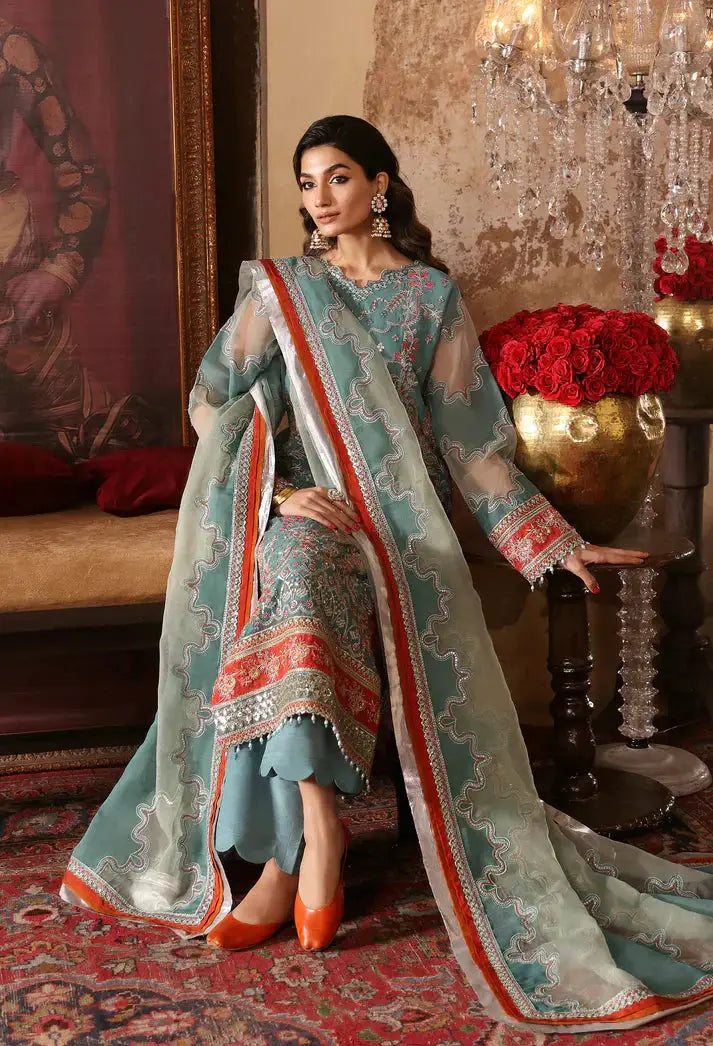 Emaan Adeel | Ghazal Luxury Formals | GH-06 - Pakistani Designer Dress - by Emaan Adeel | Type: Formal - 100% Original at Saira Sultan