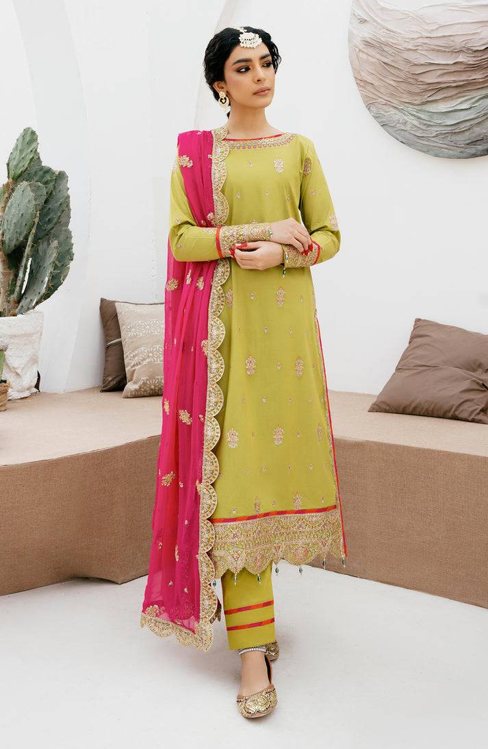 Emaan Adeel | Gul Mohr Eid Pret | ESHAL - Pakistani Designer Dress - by Emaan Adeel | Type: Luxury - 100% Original at Saira Sultan