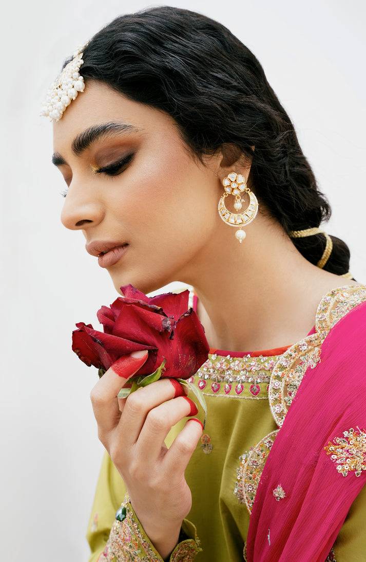 Emaan Adeel | Gul Mohr Eid Pret | ESHAL - Pakistani Designer Dress - by Emaan Adeel | Type: Luxury - 100% Original at Saira Sultan
