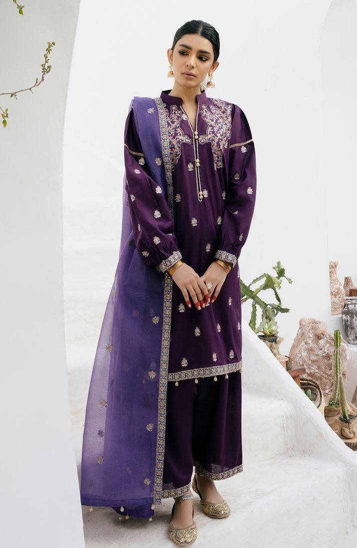 Emaan Adeel | Gul Mohr Eid Pret | LALEH - Pakistani Designer Dress - by Emaan Adeel | Type: Luxury - 100% Original at Saira Sultan