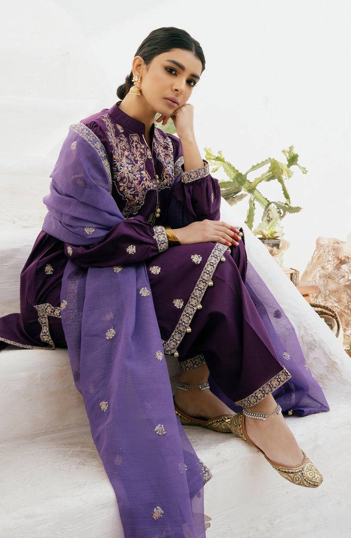 Emaan Adeel | Gul Mohr Eid Pret | LALEH - Pakistani Designer Dress - by Emaan Adeel | Type: Luxury - 100% Original at Saira Sultan