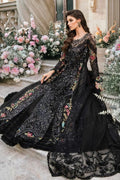 Maria B | Mbroidered Fabrics 2024 | BD-2802 - Pakistani Designer Dress - by Maria B | Type: Bridal - 100% Original at Saira Sultan