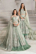 Maria B | Mbroidered Fabrics 2024 | BD-2803 - Pakistani Designer Dress - by Maria B | Type: Bridal - 100% Original at Saira Sultan