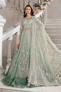 Maria B | Mbroidered Fabrics 2024 | BD-2803 - Pakistani Designer Dress - by Maria B | Type: Bridal - 100% Original at Saira Sultan