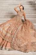 Maria B | Mbroidered Fabrics 2024 | BD-2804 - Pakistani Designer Dress - by Maria B | Type: Bridal - 100% Original at Saira Sultan