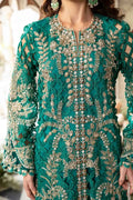 Maria B | Mbroidered Fabrics 2024 | BD-2806 - Pakistani Designer Dress - by Maria B | Type: Bridal - 100% Original at Saira Sultan
