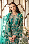 Maria B | Mbroidered Fabrics 2024 | BD-2806 - Pakistani Designer Dress - by Maria B | Type: Bridal - 100% Original at Saira Sultan