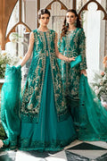 Maria B | Mbroidered Fabrics 2024 | BD-2806 - Pakistani Designer Dress - by Maria B | Type: Bridal - 100% Original at Saira Sultan