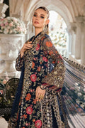 Maria B | Mbroidered Fabrics 2024 | BD-2808 - Pakistani Designer Dress - by Maria B | Type: Bridal - 100% Original at Saira Sultan