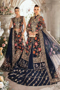 Maria B | Mbroidered Fabrics 2024 | BD-2808 - Pakistani Designer Dress - by Maria B | Type: Bridal - 100% Original at Saira Sultan