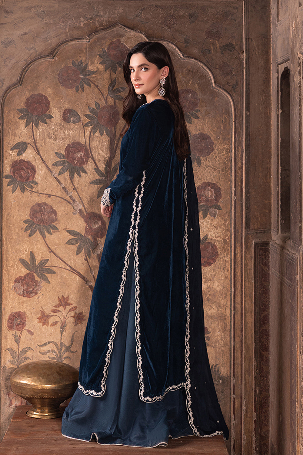 Azure | Vogue Formals | Enchanted Ocean S Teal Blue Velvet