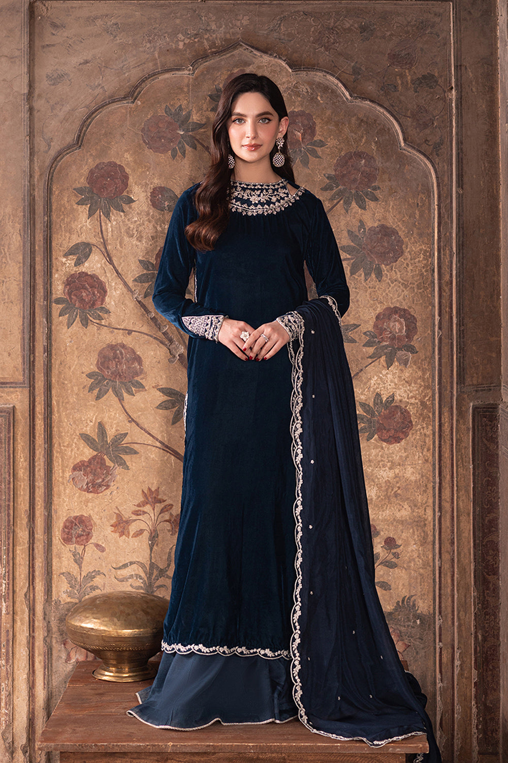 Azure | Vogue Formals | Enchanted Ocean S Teal Blue Velvet