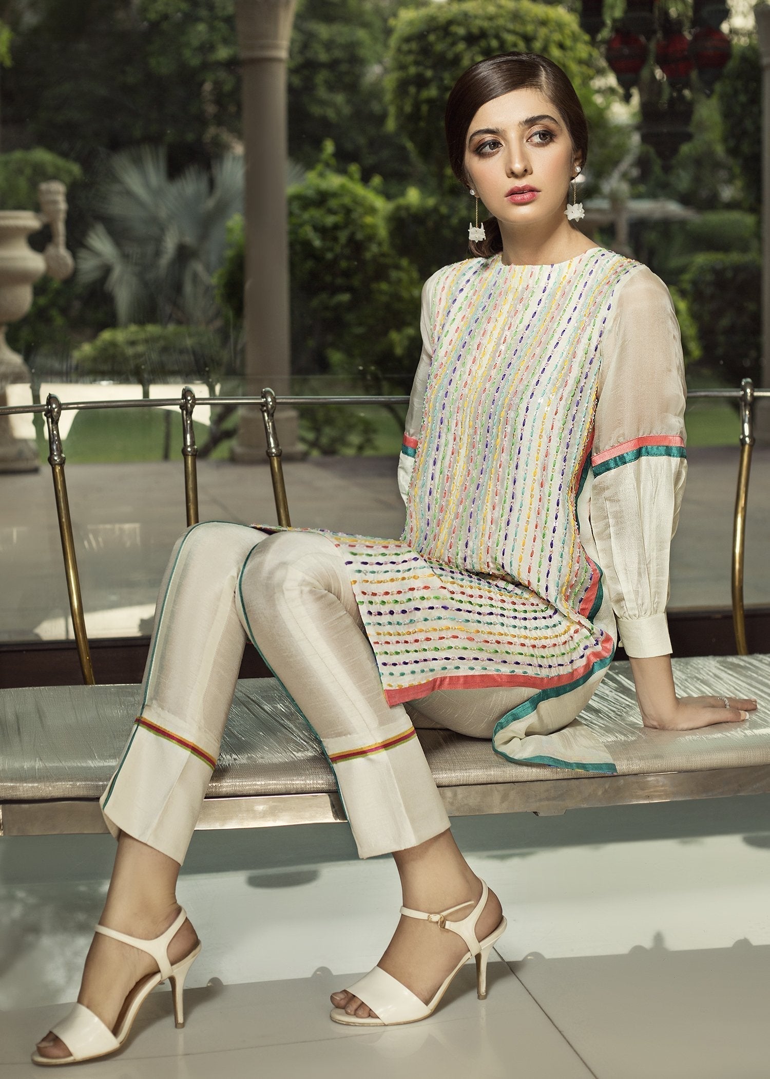 Hana | Serendipity Ready to Wear | French Vanilla L Off White Raw Silk