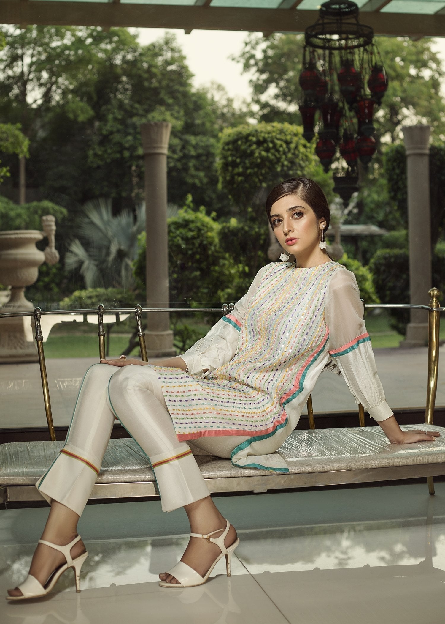 Hana | Serendipity Ready to Wear | French Vanilla XL Off White Raw Silk