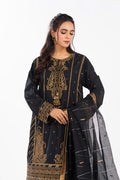 Al Karam | Festive Summer 25 | A-01 L Black Lawn