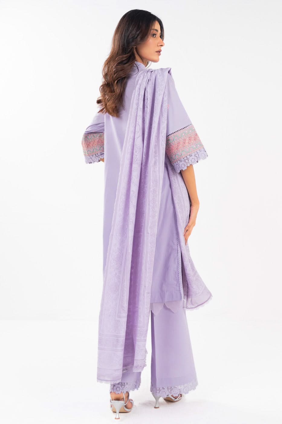 Al Karam | Festive Summer 25 | A-14 XS Lilac Lawn