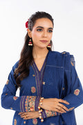 Al Karam | Festive Summer 25 | A-02 M Cobalt Blue Lawn