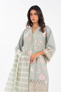 Al Karam | Festive Summer 25 | A-16 L Light Gray Lawn