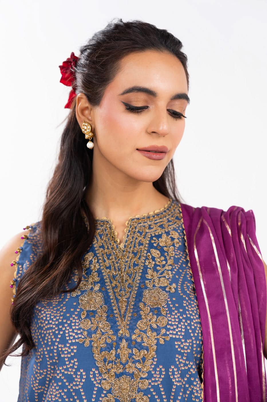 Al Karam | Festive Summer 25 | A-17 M Blue Lawn