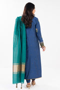 Al Karam | Festive Summer 25 | A-04 S Cobalt Blue Lawn
