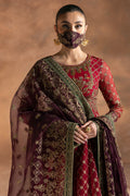 Flossie | Laconic Formals | FE - 909 M Deep Red Organza