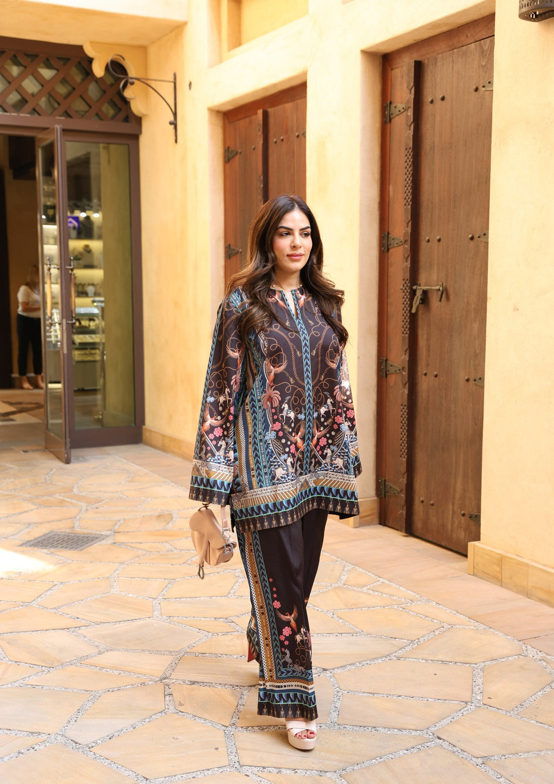 Saira Rizwan | Resort Collection 25 | FELICIA-SRRC04-25 XS Black Silk