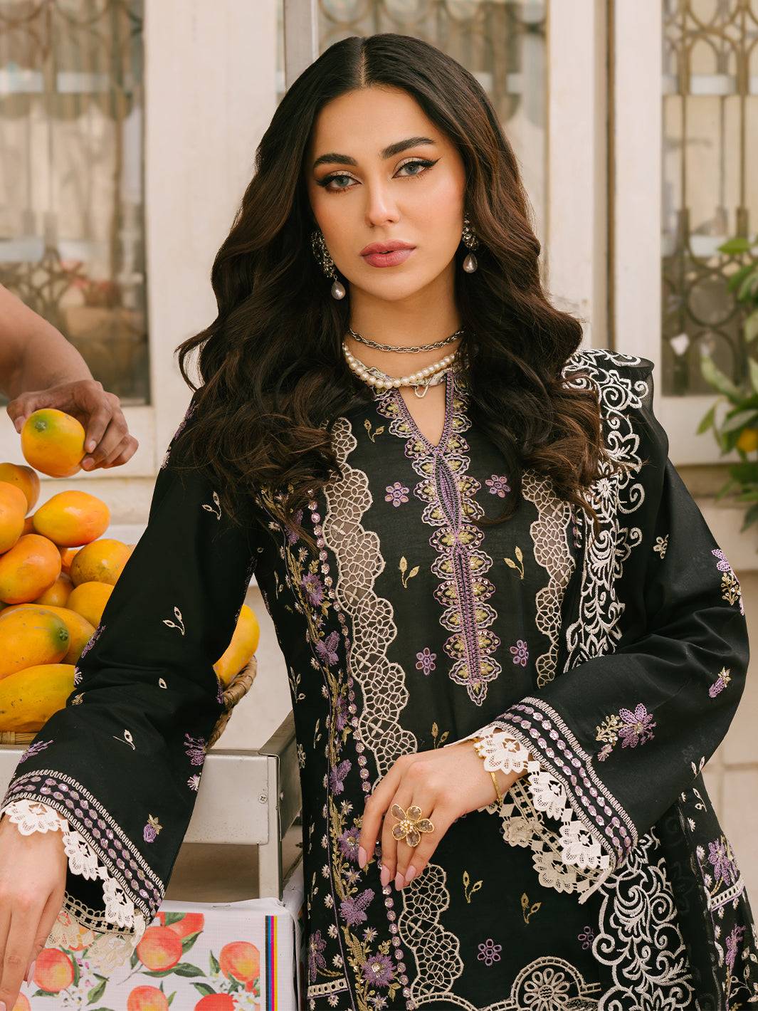 Mahnur | Mahrukh Eid Edit 24 | FLORENCE - Pakistani Designer Dress - by Mahnur | Type: Luxury - 100% Original at Saira Sultan