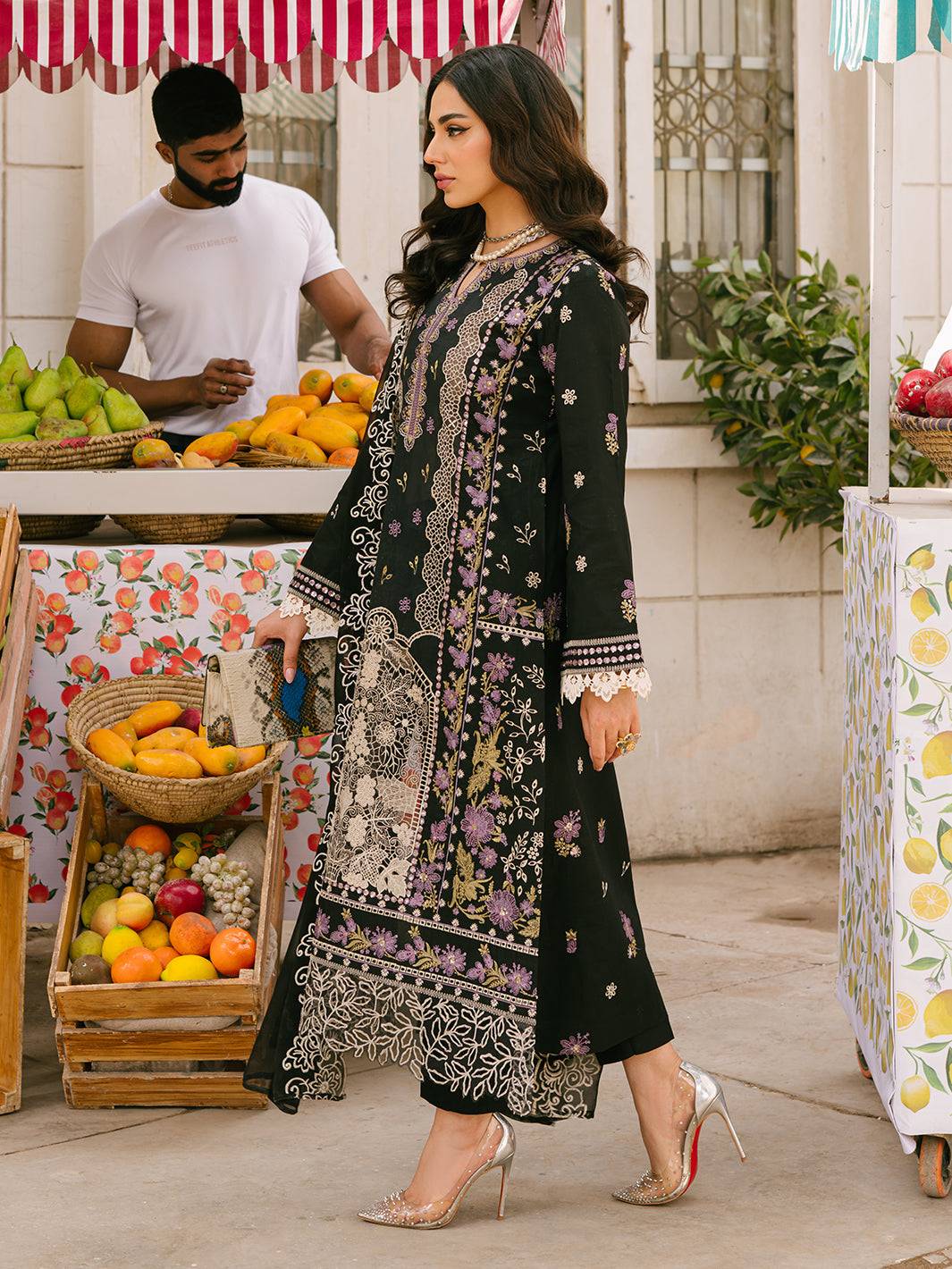 Mahnur | Mahrukh Eid Edit 24 | FLORENCE - Pakistani Designer Dress - by Mahnur | Type: Luxury - 100% Original at Saira Sultan