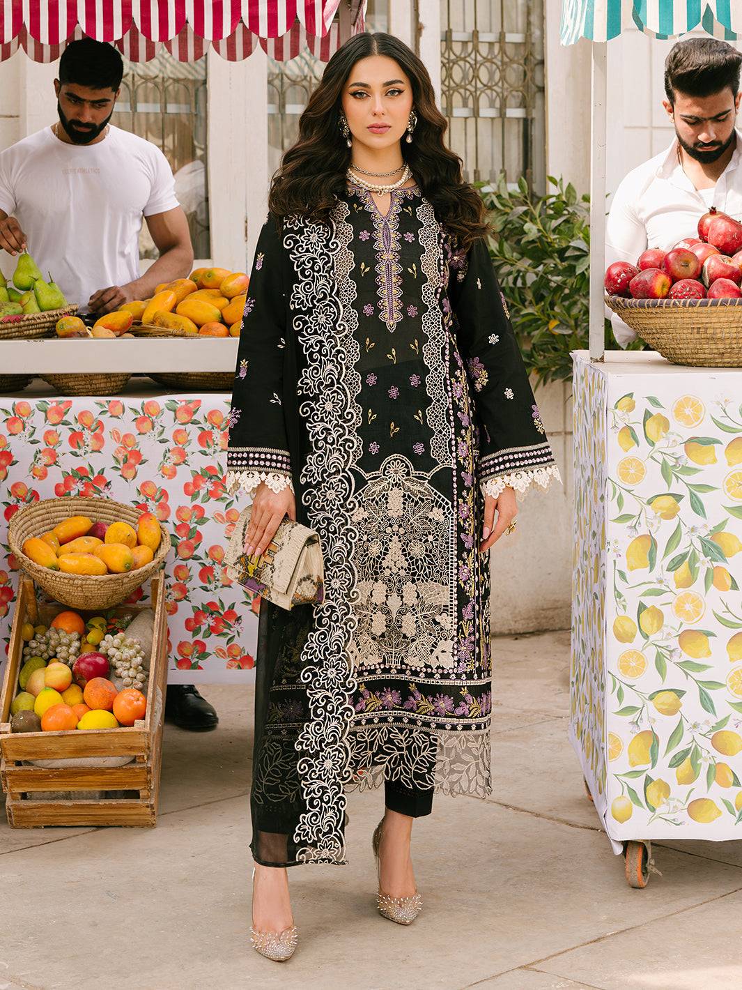 Mahnur | Mahrukh Eid Edit 24 | FLORENCE - Pakistani Designer Dress - by Mahnur | Type: Luxury - 100% Original at Saira Sultan
