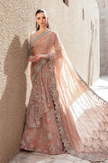 Maria B | Bridal Formals | Wosr L Nude Pink Net