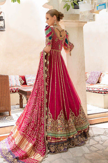 Maria B | Bridal Formals | Elfesya S Hot Pink Pure Organza
