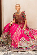 Maria B | Bridal Formals | Elfesya Custom Size Hot Pink Pure Organza
