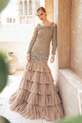 Maria B | Bridal Formals | Milan S Nude Peach Net