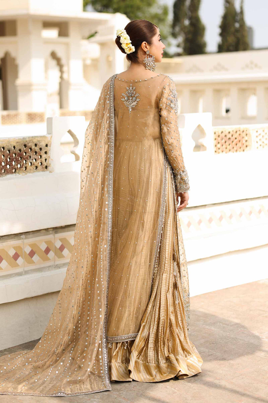 Maria B | Bridal Formals | Bibi Sultana XS Gold Pure Tissue