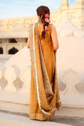 Maria B | Bridal Formals | Roshanara Begum S Mustard Pure Organza
