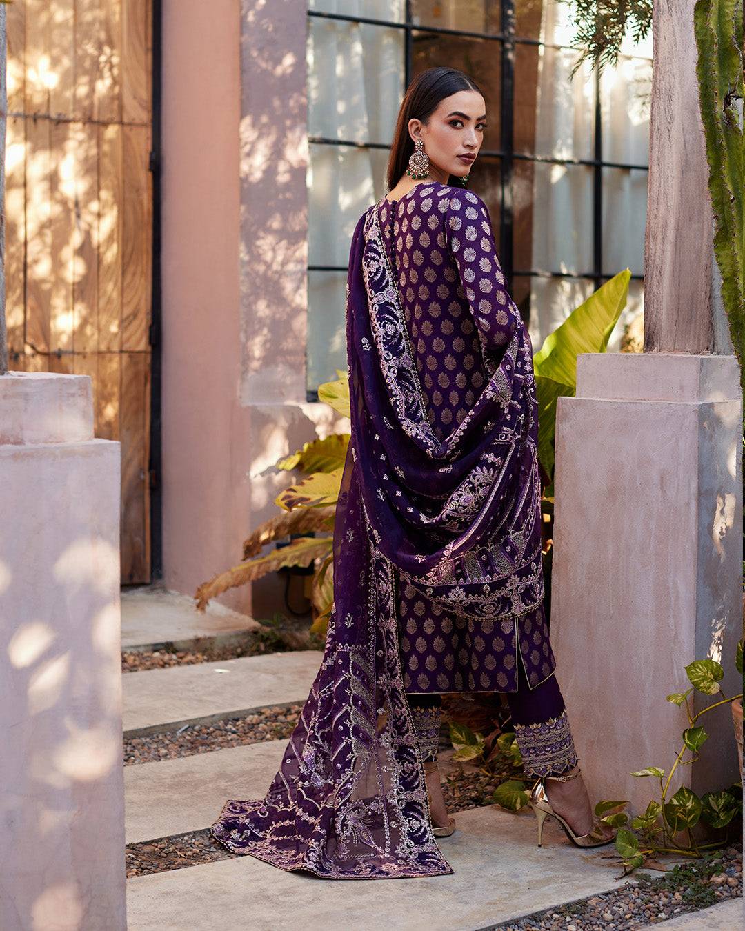 Faiza Saqlain | Aurnia Spring Festive Edit 24 | Clara - Pakistani Designer Dress - by Faiza Saqlain | Type: Luxury - 100% Original at Saira Sultan