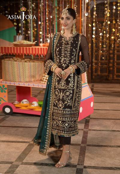 Asim Jofa | Chamak Damak Festive 24 | AJCD-29 - Pakistani Designer Dress - by Asim Jofa | Type: Formal - 100% Original at Saira Sultan